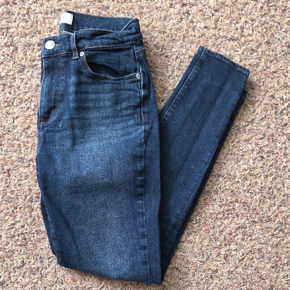 LOFT Dark Blue Women's Skinny Jeans